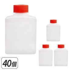方型醬料油瓶 大款 48ml 一次性PE醬料容器, 1個, 40個裝