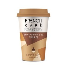 프렌치카페 로스터리 카페오레, 200ml, 10개