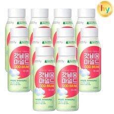 한국야쿠르트 HY 구름처럼 가뿐한나 갓비움 마일드 애사비, 230ml, 10개