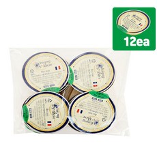 [냉동]이즈니 가염 버터컵 일회용 (10g x 12개) / 이즈니버터 미니버터 포션버터, 12개, 10g