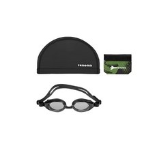 레노마수영복 성인 수경 +수모+지퍼백 3종세트2C001SET 8338783