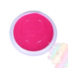 小布的雜貨 手指印泥 印章 美勞材料 水性印油 DIY手作 水洗 蓋印 大號 手指畫 顏料印泥, 1個, 大號 - 粉色,海綿印泥