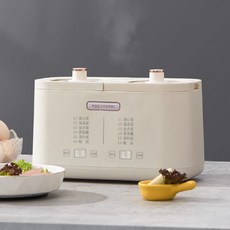 多功能自動斷電煮蛋器 家用早餐蒸蛋器, 單機+蒸架,歐規220V