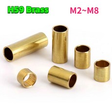 부싱 황동 가스켓을 M4 20MM M3 컬럼 절연 와셔 M6 M5 M2 튜브 20PCS 길이 M7 M8 통한, 3x4x18mm 10pcs