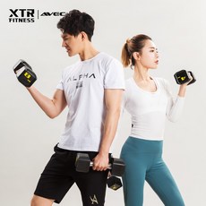 XTR FITNESS 고중량 프리미엄 사각 덤벨 아령, 1개, 26kg