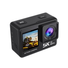 4K 運動攝影機 5K 30FPS, Black, JS-08B