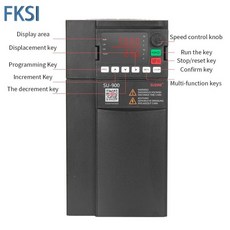 단상 입력 3 가변 주파수 드라이브 컨버터 SU800/SU900 VFD 0.75KW 380V, 01 빠른  Mainland, 06 0.75KW 380V