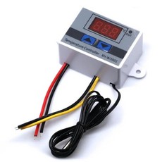 XH-W3001 LED 디지털 온도 조절기 테스터 스마트 센서 컨트롤러 릴레이 출력, 01, 03 DC 24V, 1개
