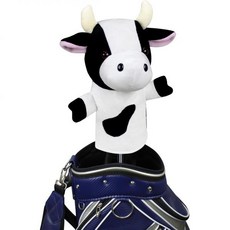 골프 클럽 소 동물 인형 드라이버 보호 카바 헤드커버, Cow Driver, 1개