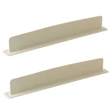 1/2개 실리콘 싱크 배플 스플래시 가드 오일 방지 흡착컵 포함 풀 워터 바 용품 스크린, 02 2pcs white