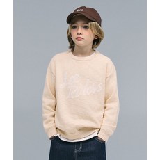 LEE KIDS 리라이더스 슬럽 니트 풀오버 크림 LK2601KT02CM