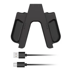 Nintendo Switch 2 조이 콘 컨트롤러 용 충전 그립 컴포트 휴대용 도크 게임 패드 핸들 홀더 액세서리, 01 Black, 01 China Mainland, 01 Black