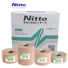 Nitto 닛또 키네시오 근육 테이프 5m 스포츠 테이핑, 6개