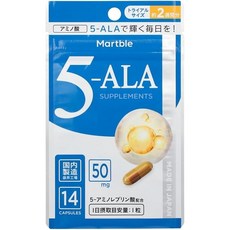 Martble 5ALA 파우치 1봉 14일분 아미노산 보충제 기양파마제품 정품, 1개
