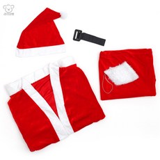리2치점빵 크리스마스 산타복 (학생용) 크리스마스코스튬 유아크리스마스옷