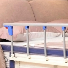 침대 안전 난간 접이식 보호 가드 레일 낙상 방지 보조 침구 안전 용품 어린이, 5단침대난간+받침대(2개SET)