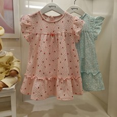 아가방 NC엑스코점 2026신상! 이지반팔나염원피스(PINK MINT)_01T354053