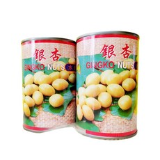 香蘭牌 水煮銀杏 - 健康美味 口感綿密 方便即食, 290g, 1個