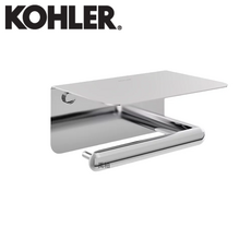 KOHLER 禹柏 置物馬桶捲筒架, 鉻色, 1個