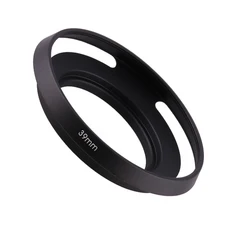 초박형 일반 금속 와이드 엔젤 렌즈 후드 나사 식 37 40.5 52 58mm 범용 초점 거리, 01 Black, 05 46mm