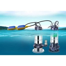 자동 수중 펌프 하수 모터 빌지 구경 배수 오수 정화조, 1개