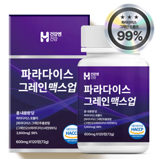 [정품] 파라다이스 그레인 맥스업 파라다이스 그래인 추출물, 1개, 120정 1개, 120정