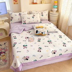 아동 시원한 여름 이불 귀여운 캐릭터 키즈 침구 낮잠이불 (이불만!), 레인보우미니