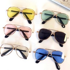 강아지 선글라스 냥글라스 애견 고양이 액세서리 안경, 5-애완선글라스-블랙, 1개