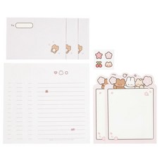 아트박스 고미요미와 벚꽃 편지지