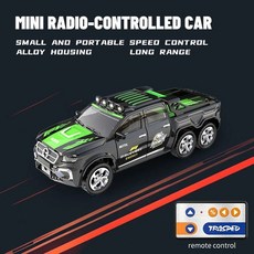 1 64 합금 비례 원격 제어 차량 모델 2.4GHz 시뮬레이션 RC 자동차 트레일러 SUV 드리프트 전기 선물, A-8801A black