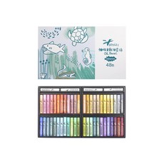 時代中西畫材 油性/水性重彩油畫棒 馬卡龍/莫蘭迪/經典 48色 色彩飽和持久 繪畫體驗極佳, 1個, 油性莫蘭迪48色(6盒以上請選郵寄), 48個