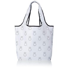 Siffler(シトトト) Miffy ECO0408 접이식 에코 백 B116 Miffy Menny Face 화이트