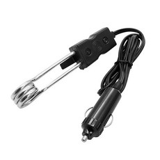 휴대용 자동차 전기 침수 온수기 여행 캠핑 차 커피 히터 음료 보일러, 1개