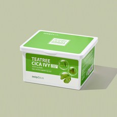 인투스킨 티트리 시카 아이비 뽑아쓰는 마스크팩 30매 여드름 진정, 1개입