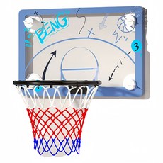 USARS 兒童籃球框, 合金藍色, 1個