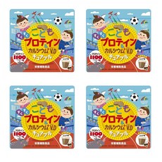 유니매트리켄 키즈 프로틴 칼슘 비타민D 코코아 츄어블 90정 x4개 Unimat Riken