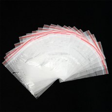 하나스마트 투명 지퍼백 500매 9x13cm 투명봉투 비닐지퍼백, 소(S), 1개, 500개입