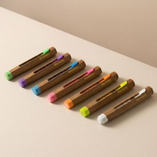 하고로모 친환경 우드 멀티분필홀더 하고모로 자석 슬라이딩 하로고모, 파랑