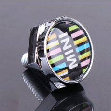 언제나말금 BMW 미니쿠퍼 악세사리 번호판 나사 번호판볼트 4개, 1세트, 레인보우