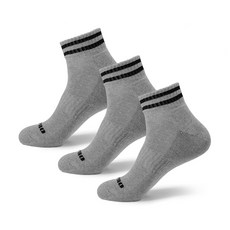 2+1 컴프로 남자 발목 쿠션 일반 스포츠 양말 선물용 종이케이스 3족세트, CSM-028 3족, 1개