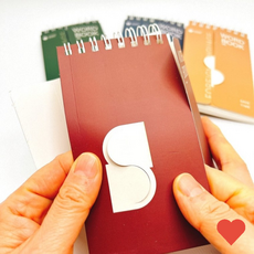 노트 수첩 색상 기능 양방향 보카 단어장, 양방향 보카 단어장 가림막 포켓수첩, 1