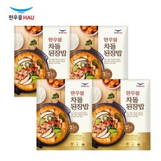 [치타마켓] 한우물 차돌된장밥, 210g, 4개