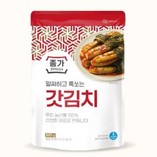정원 종가 갓김치 500g 1개