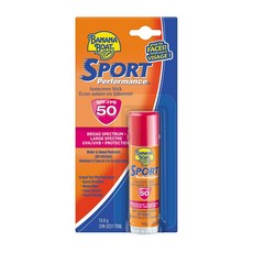 바나나보트 Banana Boat 스포츠 퍼포먼스 Uva Uvb 프로텍션 선스크린 스틱 SPF 50, 15.6g, 1개