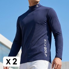 2장 김영주골프 남성 냉감 반목 긴팔티 아이스터치 골프 이너웨어 등산 아웃도어