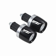 신형 오토바이 핸들 엔드 웨이트 캡 플러그, 1개, 3. Argent