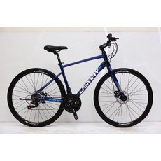 USMAY 700C 21速 SHIMANO變速鋁合金平把公路車, 變色藍,51CM, 1個