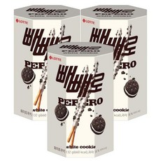 롯데웰푸드 빼빼로 화이트쿠키 132g 3개