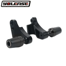GSXR1000 GSXR 1000 2017-2023 오토바이 떨어지는 보호 프레임 슬라이더 페어링 가드 크래시 패드, 03 Black