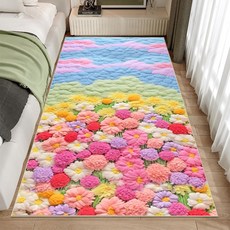 거실카펫 침실 럭셔리 바닥매트 쇼파 의자바닥 러그 미끄럼방지, 60x180cm